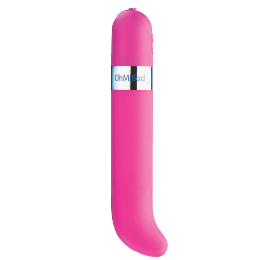 Pink Freestyle G Vibrator on white background. image 1