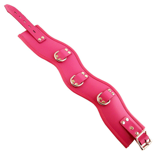 Pink Padded Posture Collar on white background. image 1