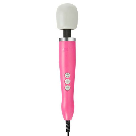 Pink Wand Massager on white background. image 1