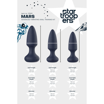 Premium 3-Piece Vibrating Anal Plug Kit image 3