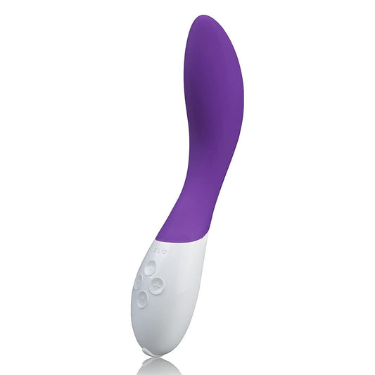 Purple G-Spot Massager on white background. image 1