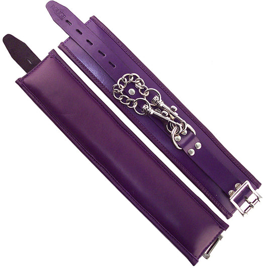Purple Padded Ankle Cuffs