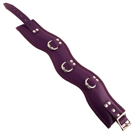 Purple Padded Posture Collar on white background. image 1