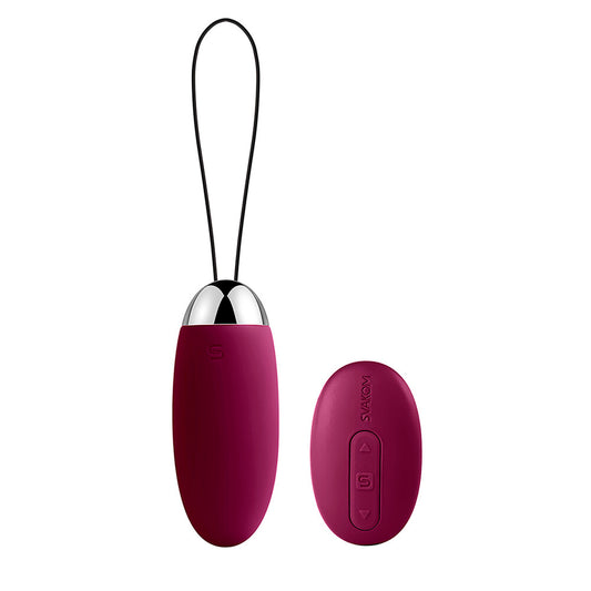 Purple Remote Control Vibrating Bullet on white background. image 1