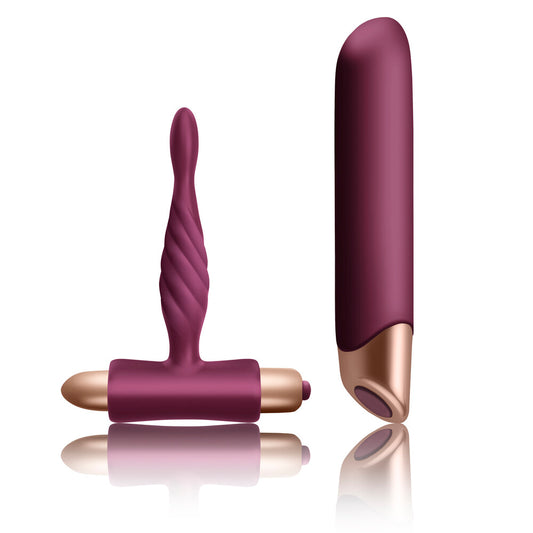 Purple and Gold Rapture Couples Set on a white background image 1