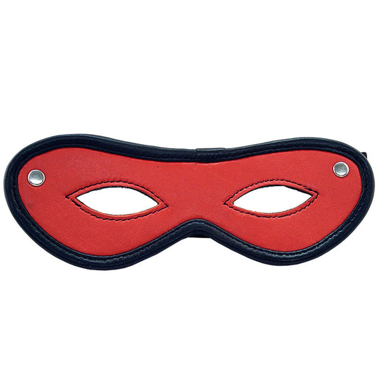 Red Open Eye Mask on white background. image 1
