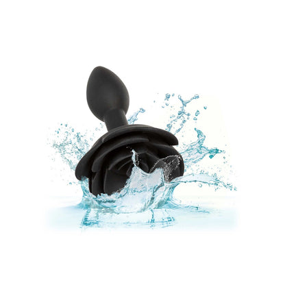 Small Rose Silicone Anal Plug 3-inch3
