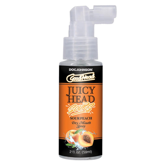 Sour Peach Juicy Dry Mouth 59ml on white background. image 1