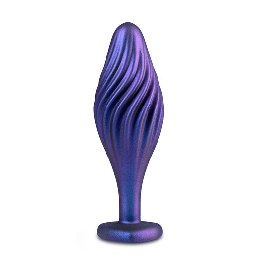 Swirling Jewel Silicone Anal Plug