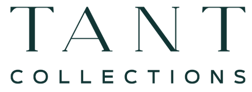 Logo of TANT Collections on a white background