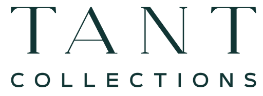 Logo of TANT Collections on a white background