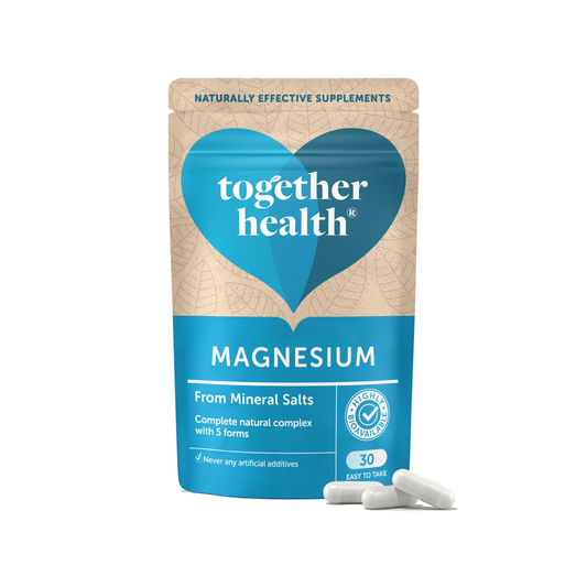 Together Health Supplements front of packaging for Magnesium