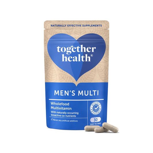 Together Health Supplements front of packaging for Men's multi