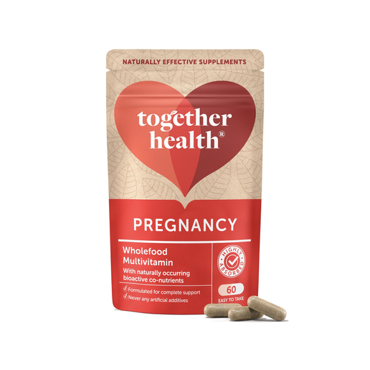 Together Health Supplements front of packaging for Pregnancy