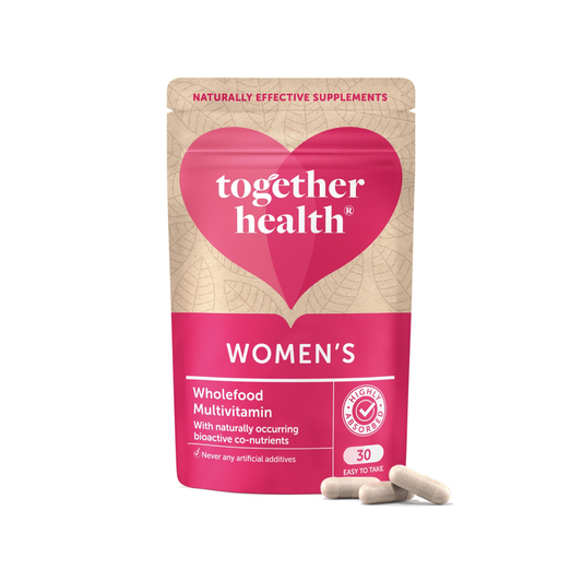 Together Health Supplements front of packaging for Women's