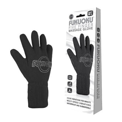 Vibrating Five Finger Massage Glove - Right Hand 3