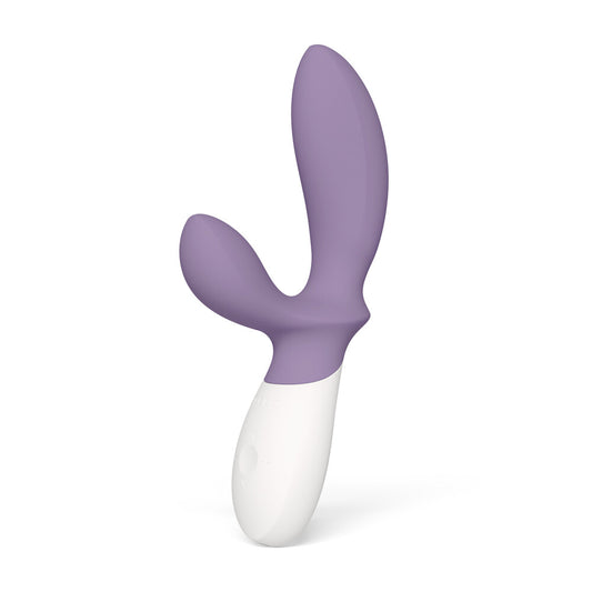 Violet Dust Loki Wave 2 Prostate Massager on white background. image 1