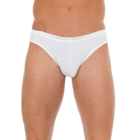 White Cotton G-String