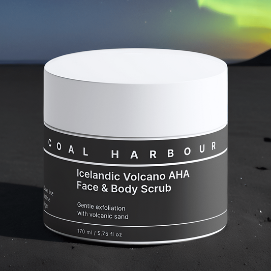 icelandic-volcano-aha-face-body-scrub-170ml-coal-harbour. image 1
